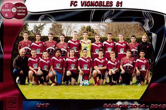 photo U17 saison 2014-2015