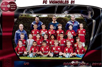 photo U9 saison 2014-2015